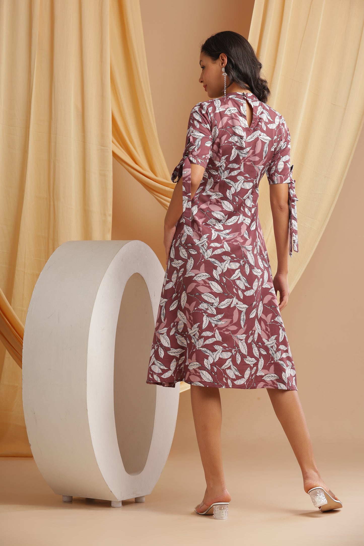 Floral Printed Aline Kurti (YM0032)