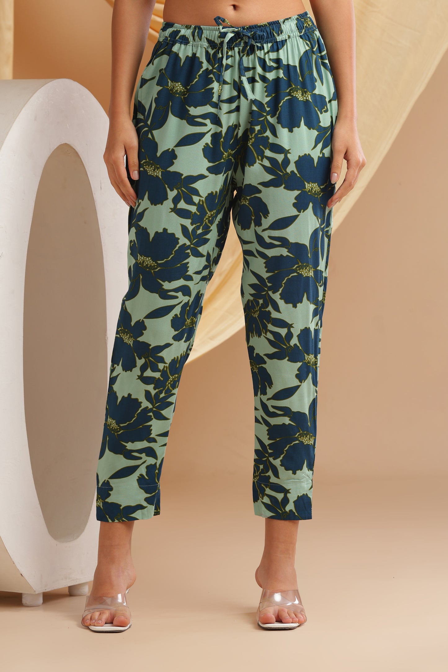 Mint Floral Coord-Set (YM0038)