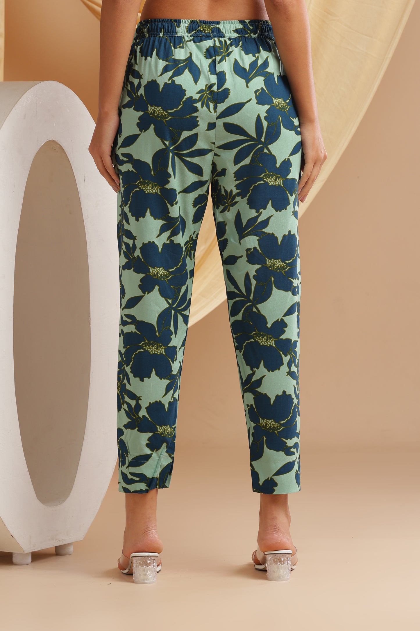 Mint Floral Coord-Set (YM0038)