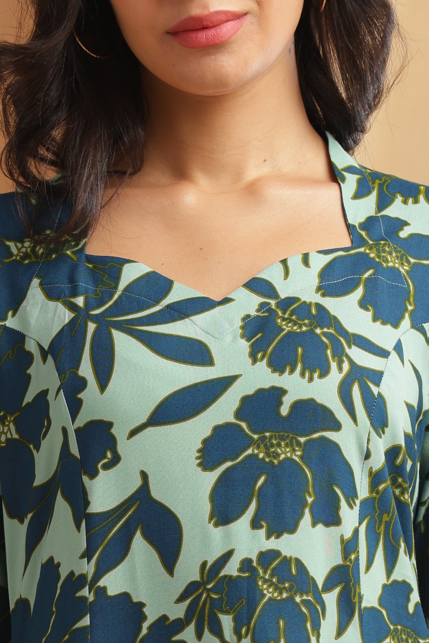 Mint Floral Coord-Set (YM0038)