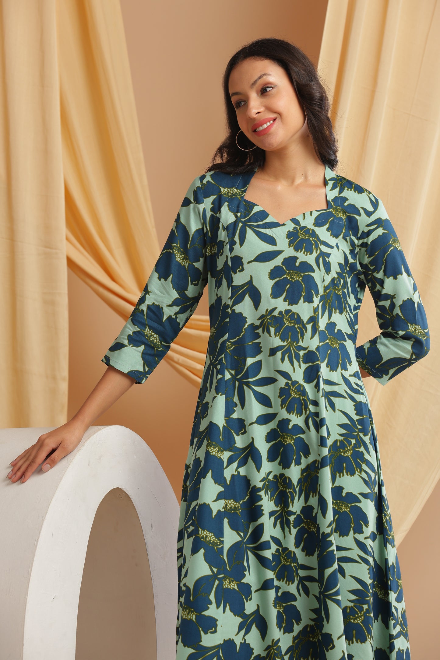 Mint Floral Coord-Set (YM0038)