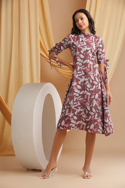 Floral Printed Aline Kurti (YM0032)