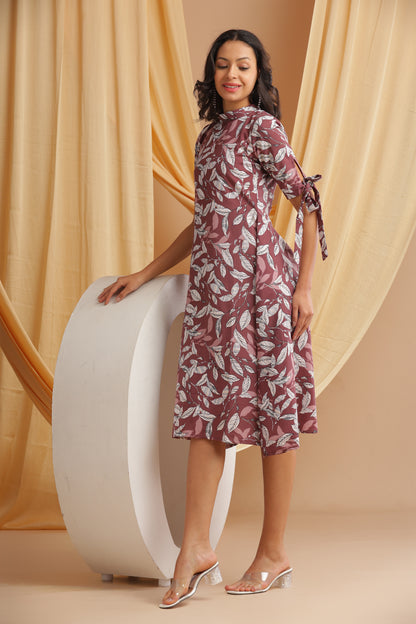 Floral Printed Aline Kurti (YM0032)