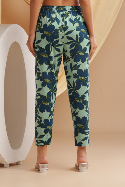 Mint Floral Coord-Set (YM0038)