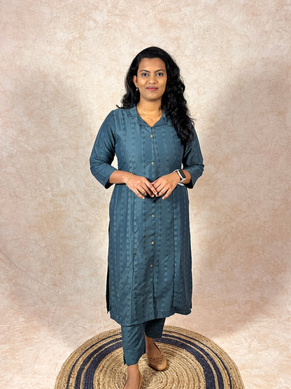 Teal Blue Co-Ord Set (YM0026)