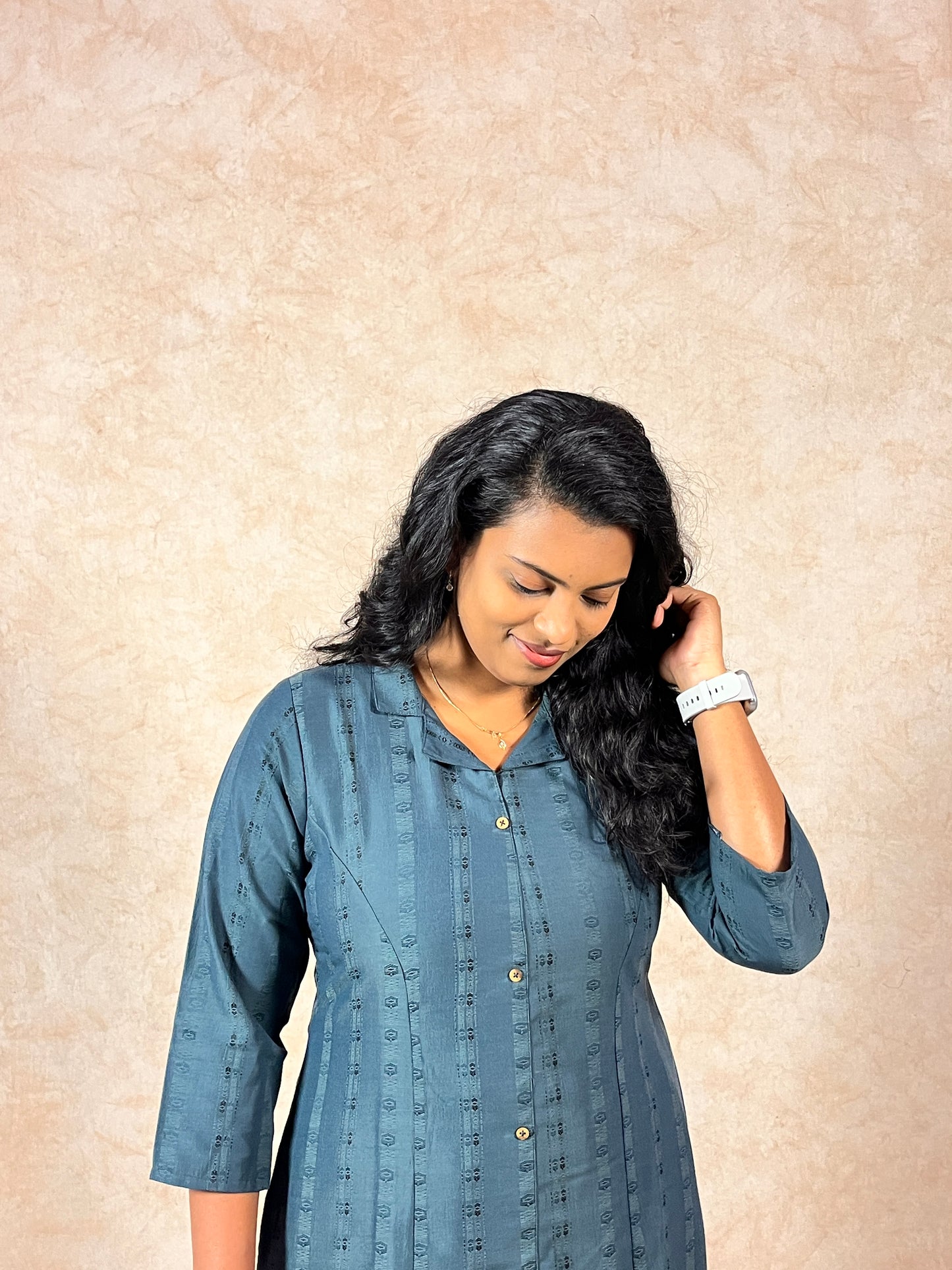 Teal Blue Co-Ord Set (YM0026)