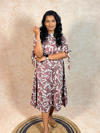 Floral Printed Aline Kurti (YM0032)